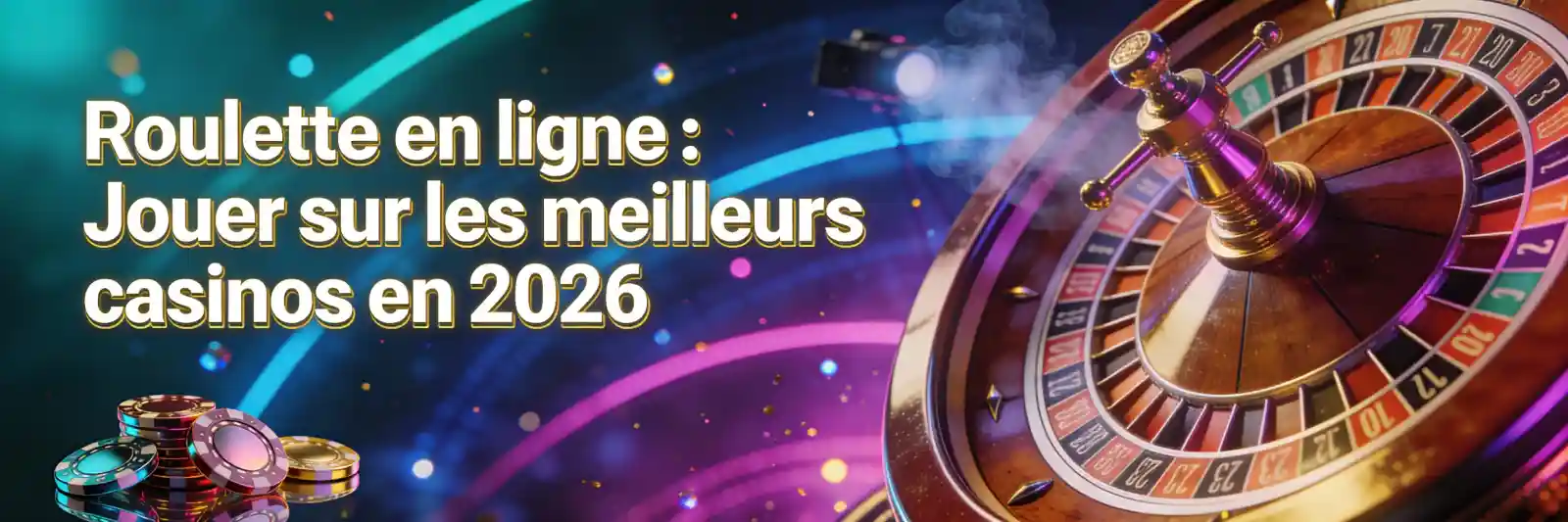 Roulette en ligne : Jouer sur les meilleurs casinos en 2026